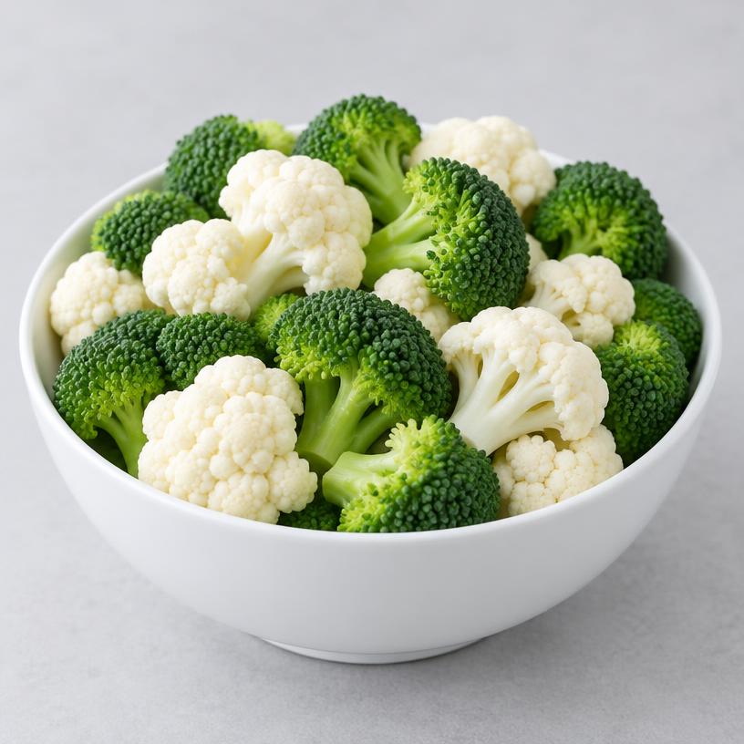 Cauliflower Florets – freshly cut vegetables